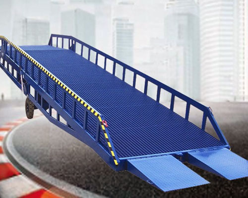 莱芜登车桥-爬坡过桥-移动登车桥-集装箱叉车装卸平台-仓库码头叉车用坡度平台