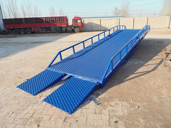 移动式登车桥应用于装卸货品的场所